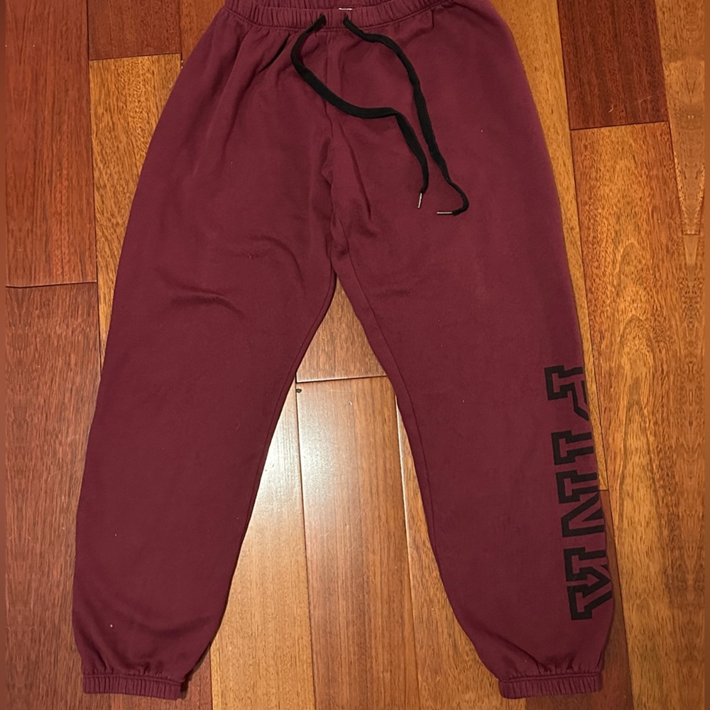 Victorias Secret pink logo sweatpants
